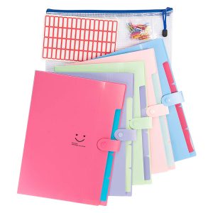 5 Pockets Expanding File Folders