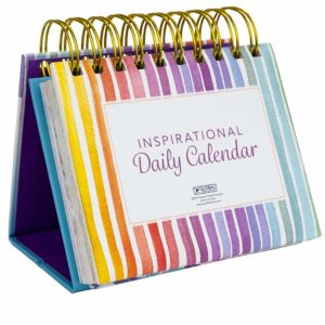 Moivational & Inspirational Perpetual Daily Flip Calendar